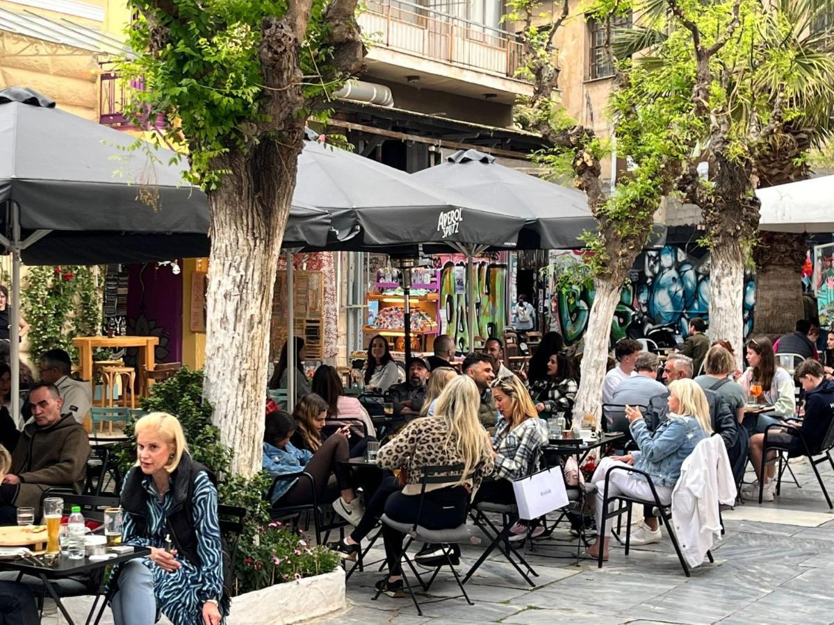 Apartamento Aris Neos Kosmos Atenas Exterior foto